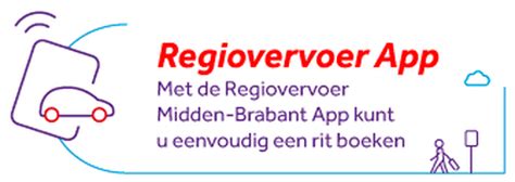 regiovervoer midden brabant app